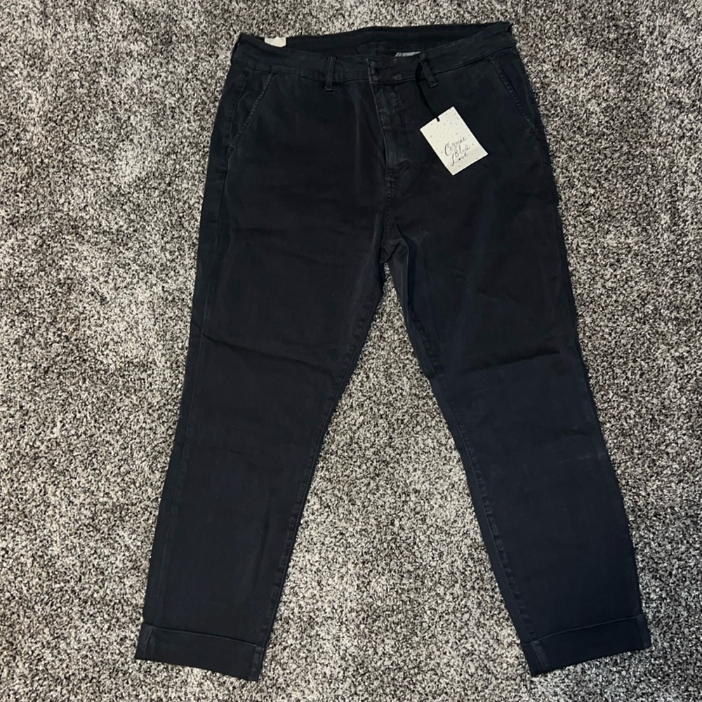 Women’s Cosmic Blue Love Cuffed Ankle Pant